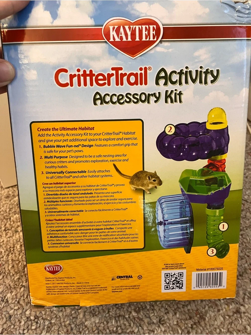 New Kaytee CritterTrail Activity Accessory Kit